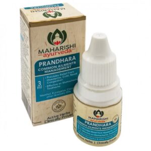 Прандхара Махариши Аюрведа Maharishi Ayurveda 3 мл, аюрведическое масло для головы, зубов и дыхательных путей