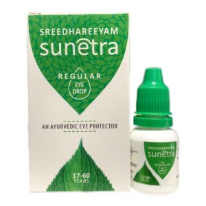 СУНЕТРА РЕГУЛЯР (SREEDHAREEYAM SUNETRA REGULAR), 10 мл — аюрведические глазные капли