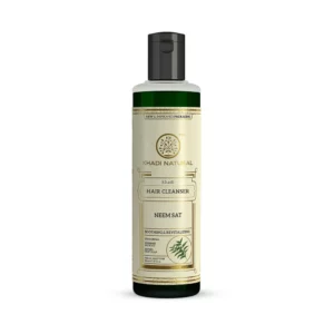 Шампунь Ним Сат Кхади (Khadi Natural Neem Sat Hair Cleanser) 210 мл аюрведический уход для кожи головы от зуда и раздражения