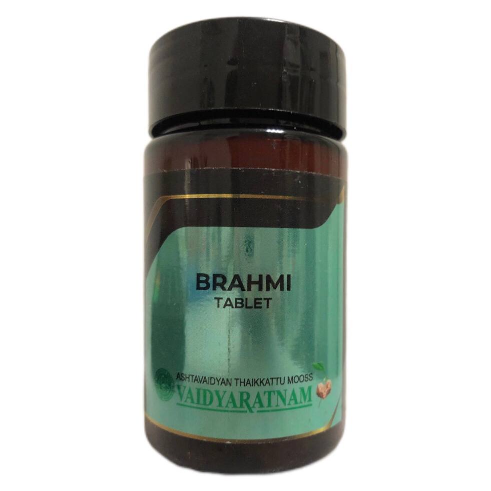 Брахми (Brahmi Tablet Vaidyaratnam) 60 таб 1 Брахми таблетки Vaidyaratnam — аюрведическое средство для сна, памяти и нервной системы, 60 таблеток
