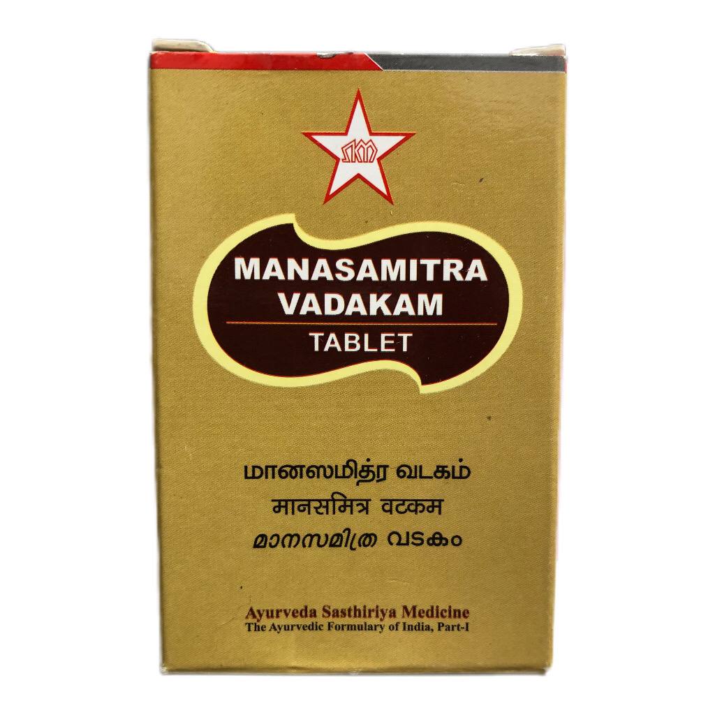 Манасамитра ватакам (Manasamitra Vadakam SKM) 100 таб 1 Манасамитра Ватакам SKM Siddha — аюрведическое средство для психического здоровья, памяти и нервной системы