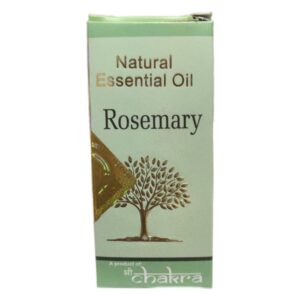 Эфирное масло Розмарин Shri Chakra 10 мл натуральное эфирное масло для ароматерапии и концентрации внимания