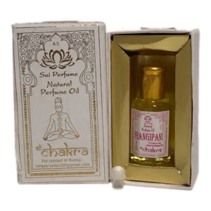 Масляные духи Франжипани (Sai Perfume Natural Oil FRANGIPANI Shri Chakra)