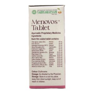 Меновос (Menovos Vaidyaratnam) 100 таб состав