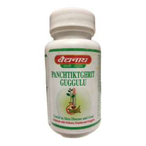 Панчатикта Грита Гуггул Baidyanath 60 таблеток аюрведическое средство для здоровья кожи, суставов и очищения организма