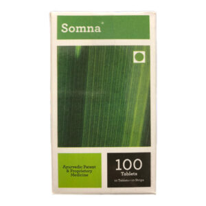 Сомна Бипха 100 таблеток, аюрведическое средство для сна, восстановления сил и укрепления нервной системы