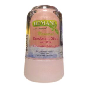 Дезодорант- кристалл Хемани Алунит Роза натуральный минеральный стик с ароматом розы