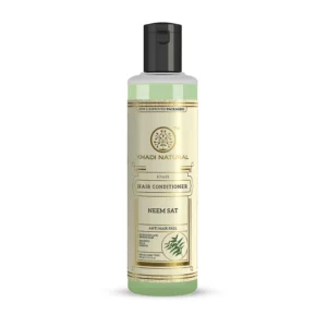 Кондиционер Ним Сат Khadi Natural Neem Sat Hair Conditioner 210 мл аюрведический кондиционер для кожи головы от перхоти и зуда