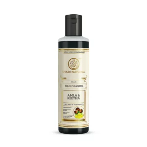 Шампунь Амла и Ритха Khadi Natural Amla & Reetha Hair Cleanser 210 мл аюрведический уход для укрепления и роста волос