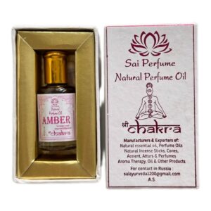 Масляные духи АМБЕР (Sai Perfume Natural Oil AMBER Shri Chakra) 10 мл