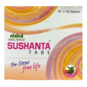 Сушанта Sushanta Tablet Nidco 120 таблеток аюрведа для сна и нервной системы