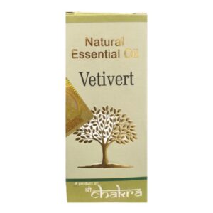 Эфирное масло ВЕТИВЕР (Natural Essential Oil VETIVERT Shri Chakra) 10 мл