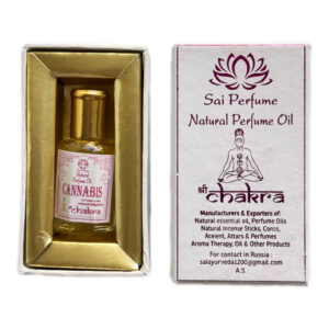 Масляные духи КАННАБИС (Sai Perfume Natural Oil KANNABIS Shri Chakra) 10 мл